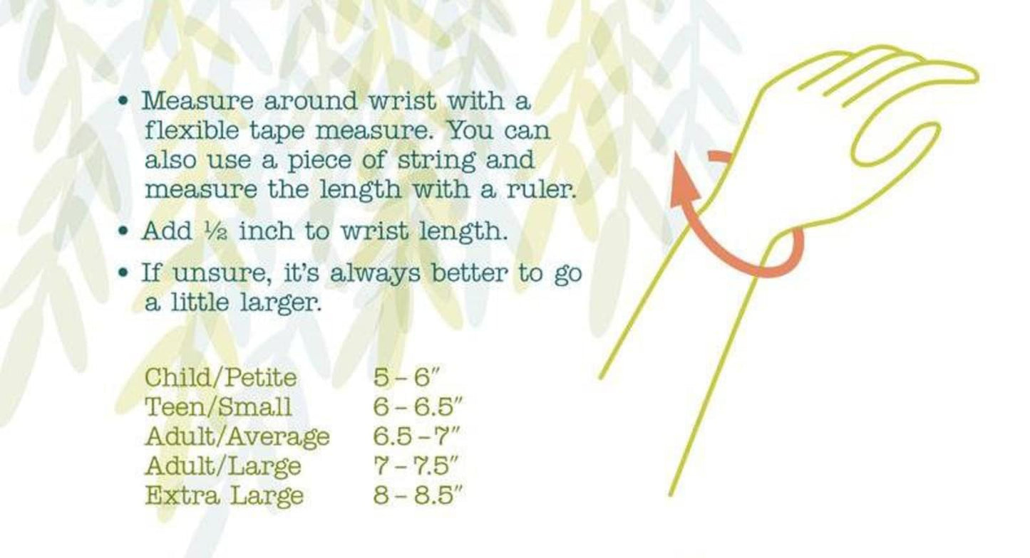 bracelet measurement chart