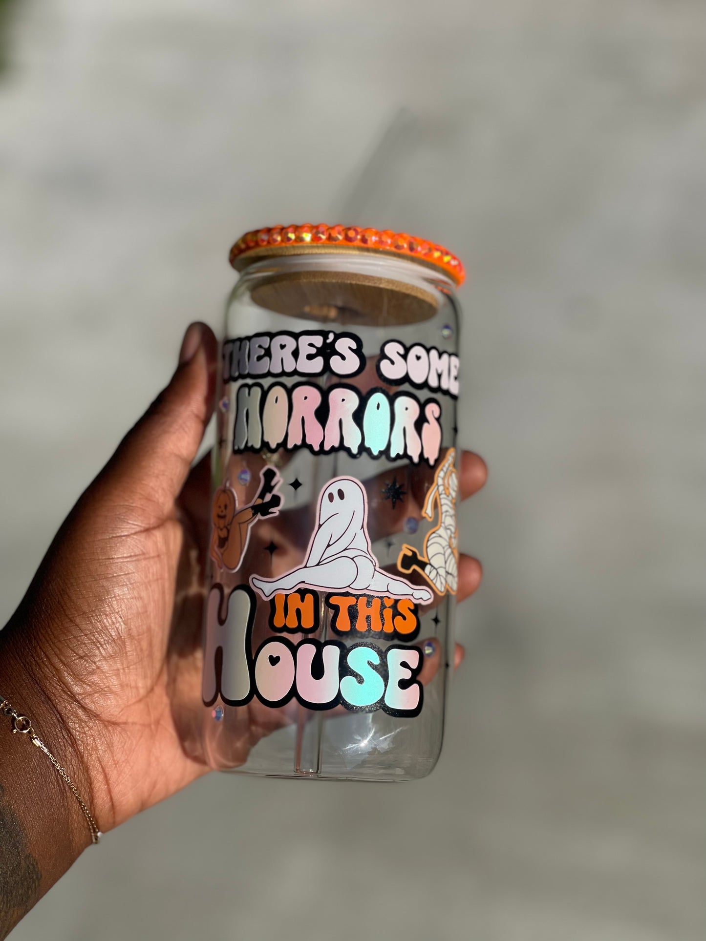 Horrors glass cup
