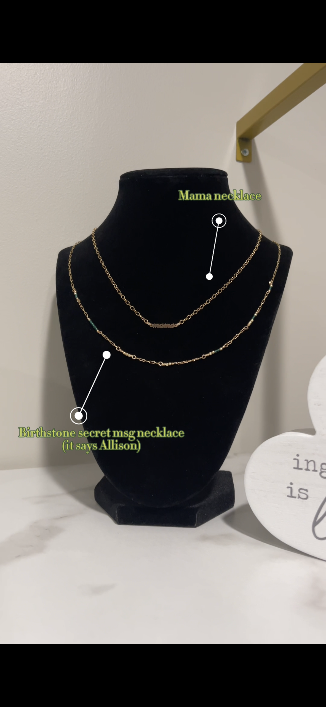 Handmade dainty gold filled Morse code necklace jewelry 