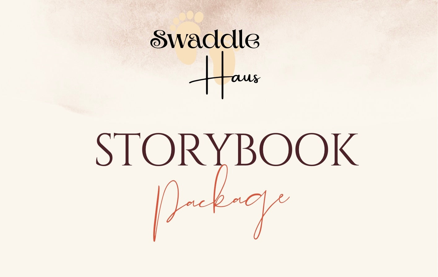 Storybook custom onesie and bib iron on bar package for baby showers and baby sprinkle