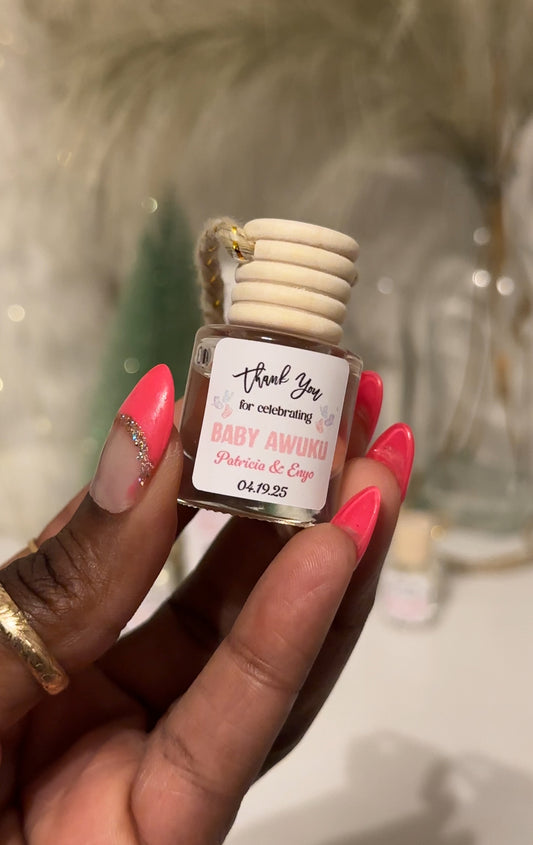Custom 8 ml car air freshener scent diffuser