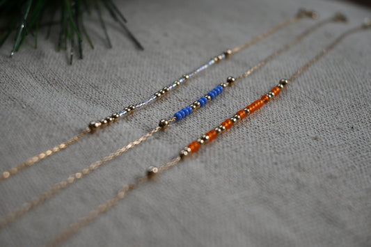 Custom Morse Code Bracelet
