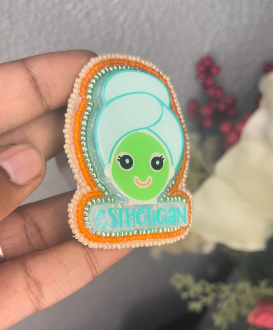 Esthetician business card