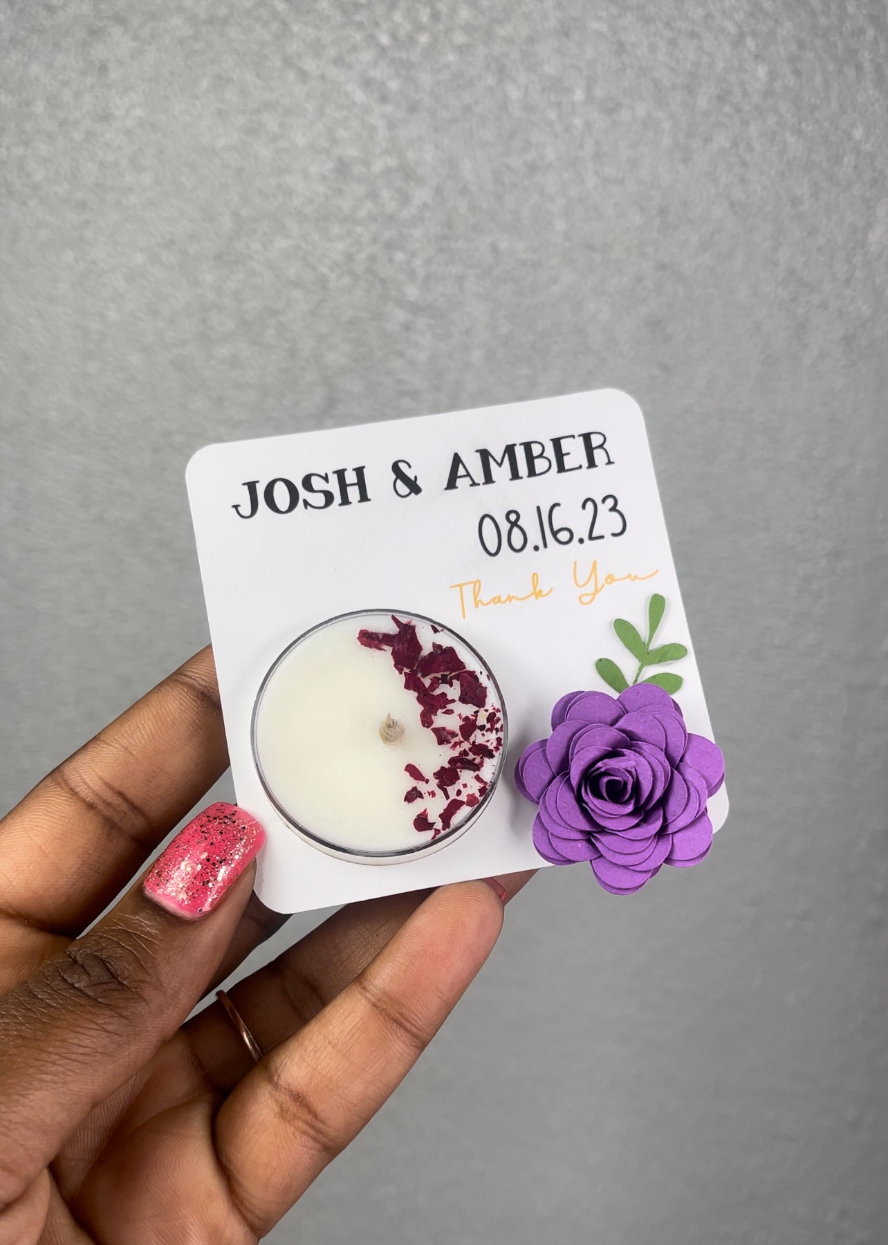 tealight candle wedding or party favor favors 