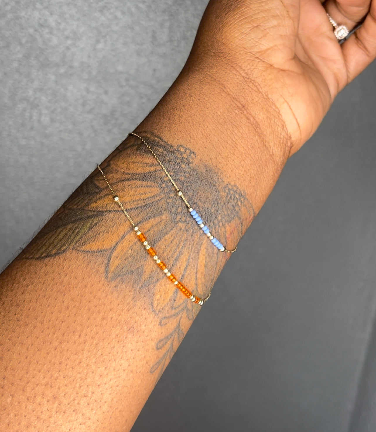 Custom Morse Code Bracelet