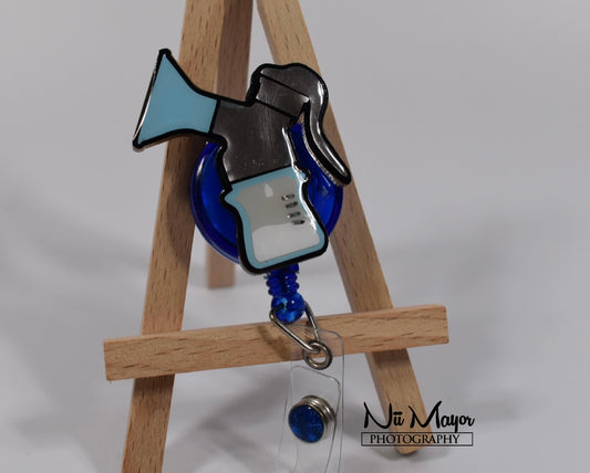 Breast pump badge