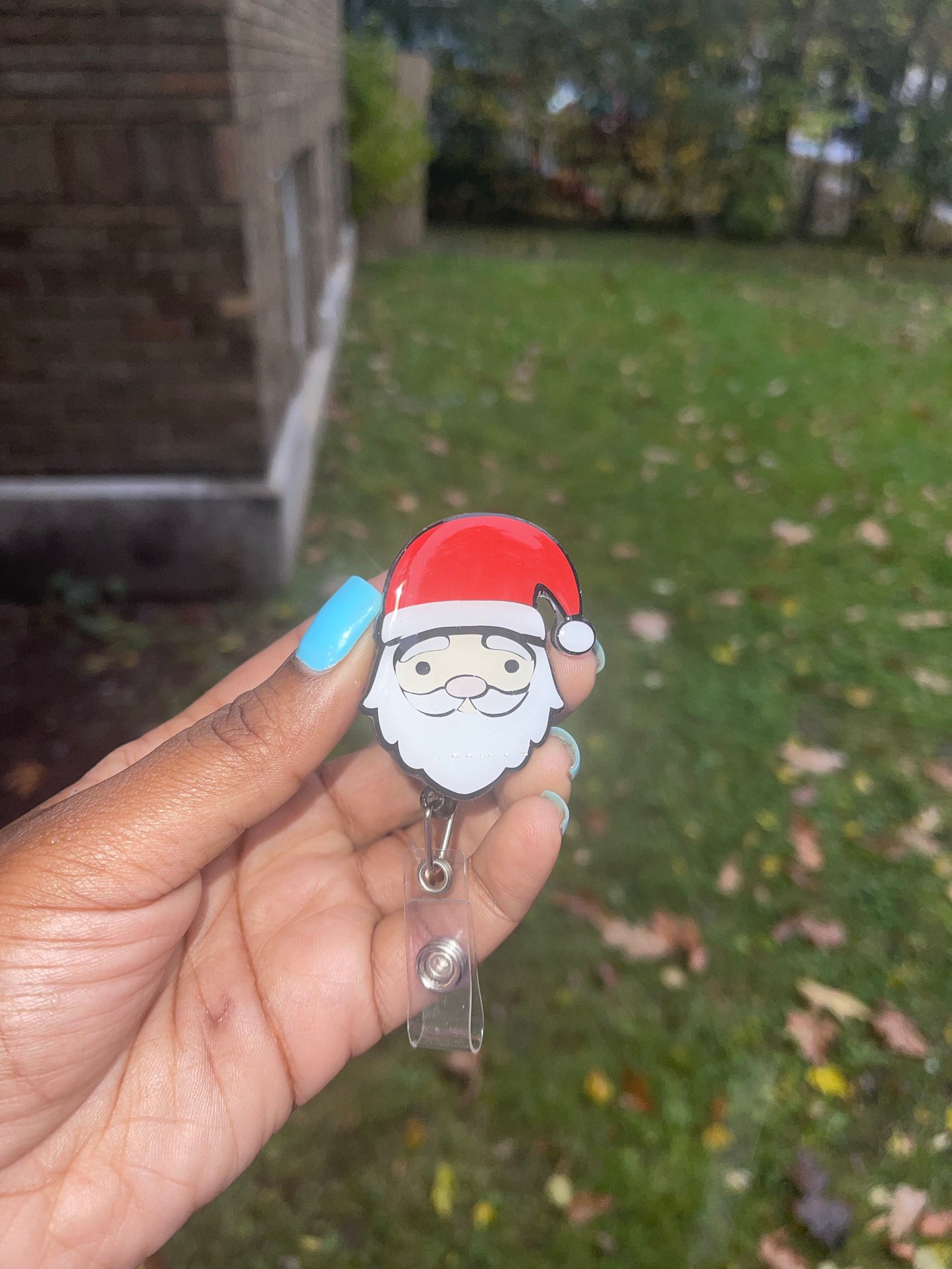 Santa badge