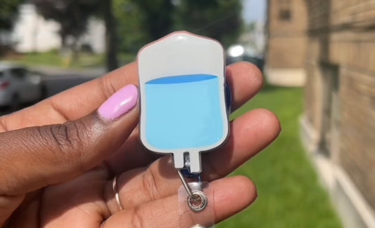 IV bag badge